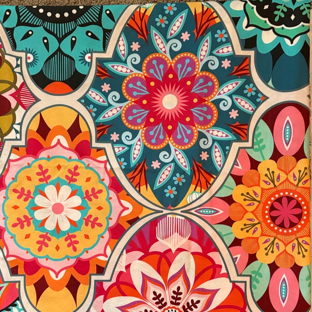 Gorgeous medallion fabric!